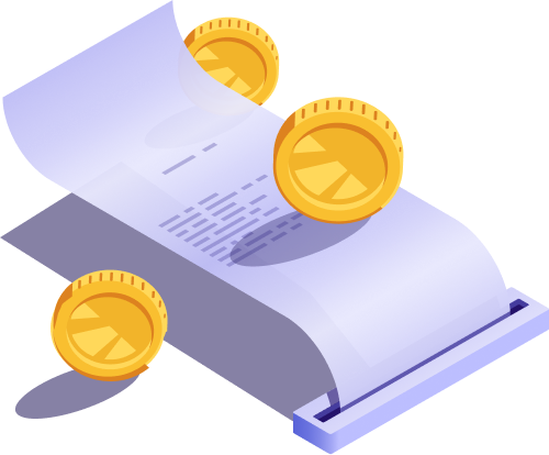 BAYBOS 영수증 일러스트